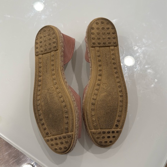 Verbenas Women's Blush Espadrille Flats size 40/9 - Picture 6 of 8